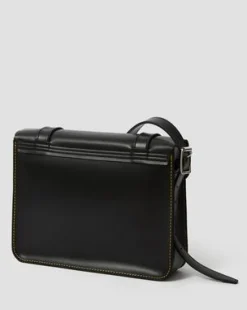 Bolso bandolera de piel Kiev y Smooth de 30 cm in Negro
