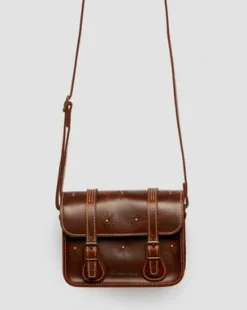 Bolso bandolera de piel Mayhem de 18 cm in Ambrato