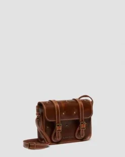 Bolso bandolera de piel Mayhem de 18 cm in Ambrato