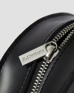 Bolso Corazón de piel in Negro