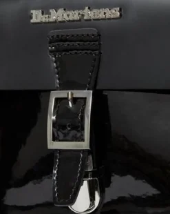 Bolso Corazón de piel in Negro