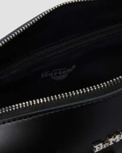 Bolso de Hair-On con estampado de leopardo y asas&nbsp;&nbsp;&nbsp; in Negro