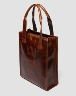 BOLSO DE PIEL in Ambrato