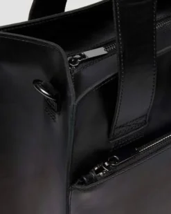 BOLSO DE PIEL in Negro
