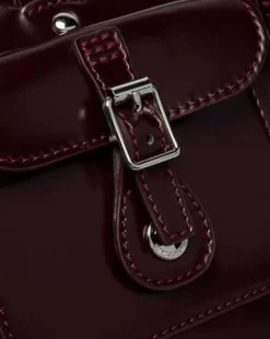 Bolso de piel Rub Off con asa superior Vegano in Rojo Cereza