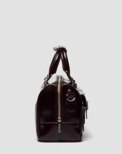 Bolso de piel Rub Off con asa superior Vegano in Rojo Cereza