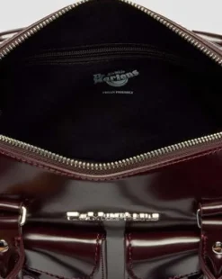 Bolso de piel Rub Off con asa superior Vegano in Rojo Cereza