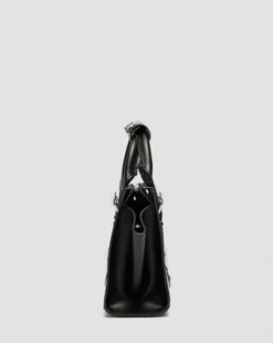 Bolso Kiev pequeño de piel in Negro