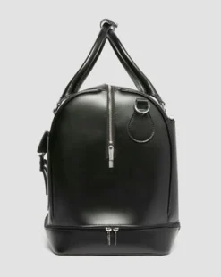 Bolso Weekender de piel Smooth in Negro