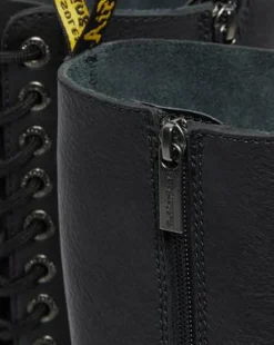 Botas altas 1B60 Bex de piel Pisa in Negro