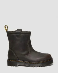 Botas Anistone Lo de piel in Gris Marengo