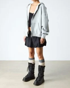 Botas Buzz de piel Milled Nappa con forro sintético in Negro