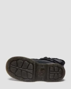 Botas Buzz de piel Milled Nappa con forro sintético in Negro