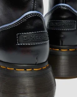 Botas Buzz Hi de piel Gloss in Negro
