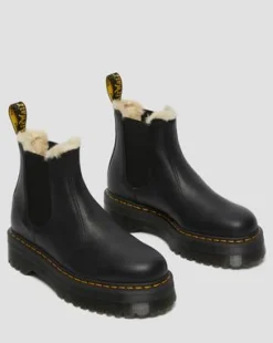 Botas Chelsea con plataforma 2976 Quad con forro sintético in Negro