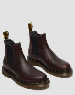 Botas Chelsea 2976 de piel Grizzly con forro sintético in Marrón Oscuro