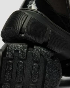 Botas Chelsea DMXL de piel Distressed Patent in Negro
