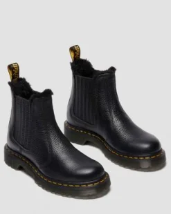 BOTAS CHELSEA 2976 LEONORE II DE PIEL BLANDA CON FORRO SINTÉTICO in Negro