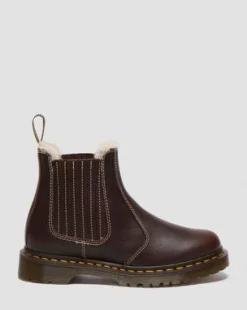 Botas Chelsea 2976 Leonore II de piel Grizzly con forro sintético in Marrón Oscuro