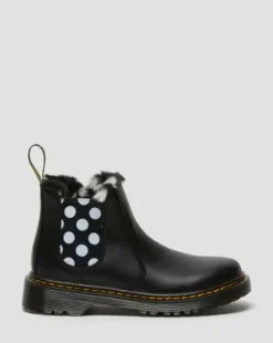 Botas Chelsea 2976 Leonore para joven en piel forrada in Negro