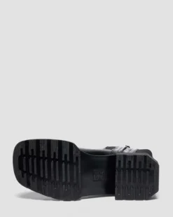 Botas Chelsea Maybole Hi de charol con puntera cuadrada in Negro