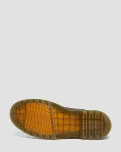 Botas Chelsea 2976 Yellow Stitch de piel Crazy Horse in Marrón Oscuro