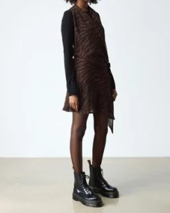Botas con plataforma Jadon de piel Smooth in Negro