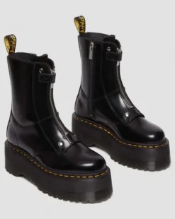 Botas con plataforma Jadon Hi LTT Max de piel Buttero in Negro