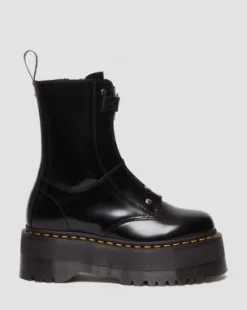 Botas con plataforma Jadon Hi LTT Max de piel Buttero in Negro