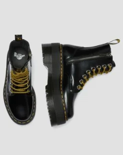 Botas con plataforma Jadon Max de piel Buttero in Negro