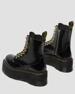 Botas con plataforma Jadon Max de piel Buttero in Negro