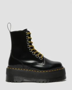 Botas con plataforma Jadon Max de piel Buttero in Negro