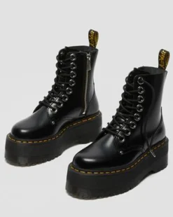 Botas con plataforma Jadon Max de piel Buttero in Negro