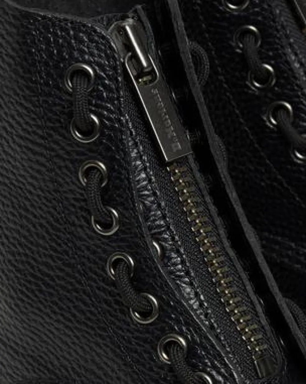 Botas con plataforma Sinclair de piel Milled Nappa in Negro