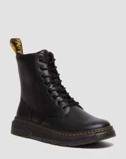 Botas Crewson de piel in Black