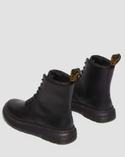 Botas Crewson de piel in Black