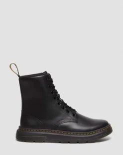 Botas Crewson de piel in Black
