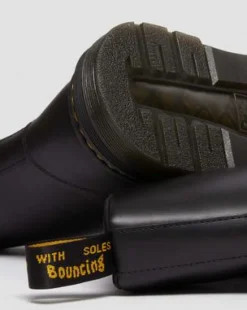 Botas Crewson de piel in Black
