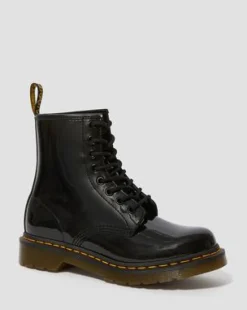 Botas 1460 de charol in Negro