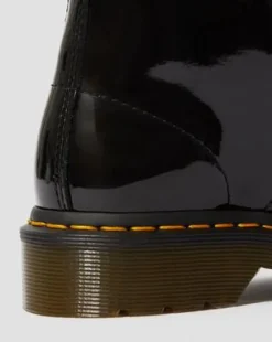 Botas 1460 de charol in Negro