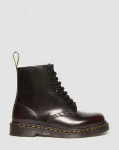 Botas 1460 de piel Arcadia in Rojo Cereza