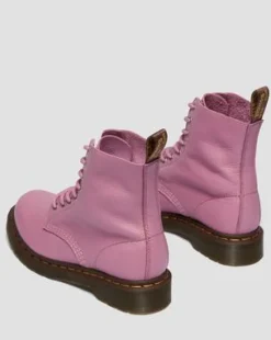 Botas 1460 de piel blanda in Rosa Empolvado