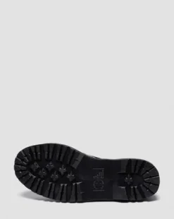 BOTAS 1460 DE PIEL BUTTERO CON TACHUELAS in Negro
