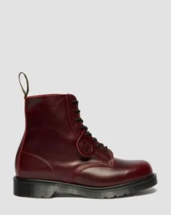 Botas 1460 de piel Classic Calf in Burdeos