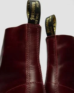 Botas 1460 de piel Classic Calf in Burdeos