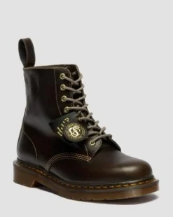 Botas 1460 de piel Classic Calf in Gris Sepia