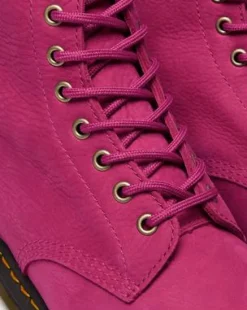 BOTAS 1460 DE PIEL MILLED NUBUCK in Rosa