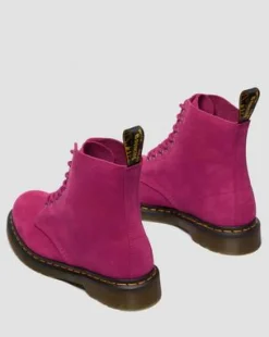 BOTAS 1460 DE PIEL MILLED NUBUCK in Rosa