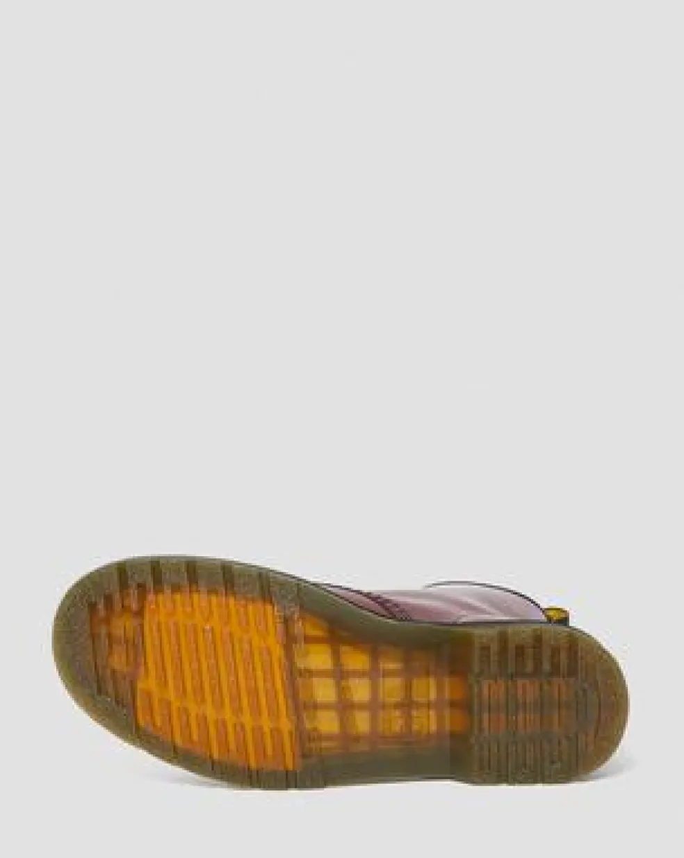 Botas 1460 de piel Smooth in Rojo Cereza