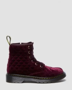Botas 1460 de terciopelo para junior